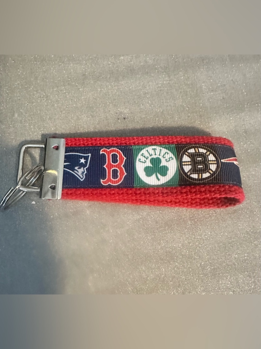 New England / Boston Sports Team Keychain - Patriots, Red Sox, Celtics, Bruins